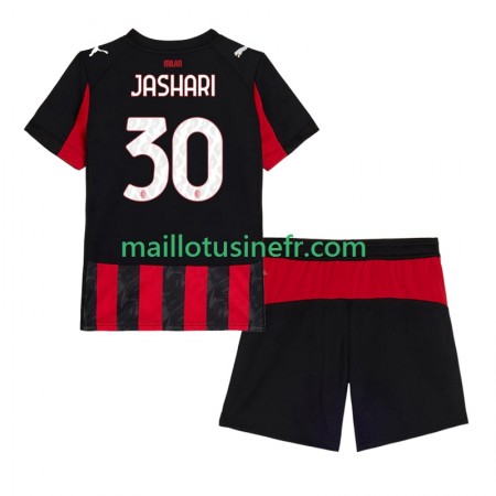 Maillot de Foot AC Milan Ardon Jashari 30 Domicile 2025-26 - Enfant Maillot de Foot AC Milan Ardon Jashari 30 Domicile 2025-26 - Enfant